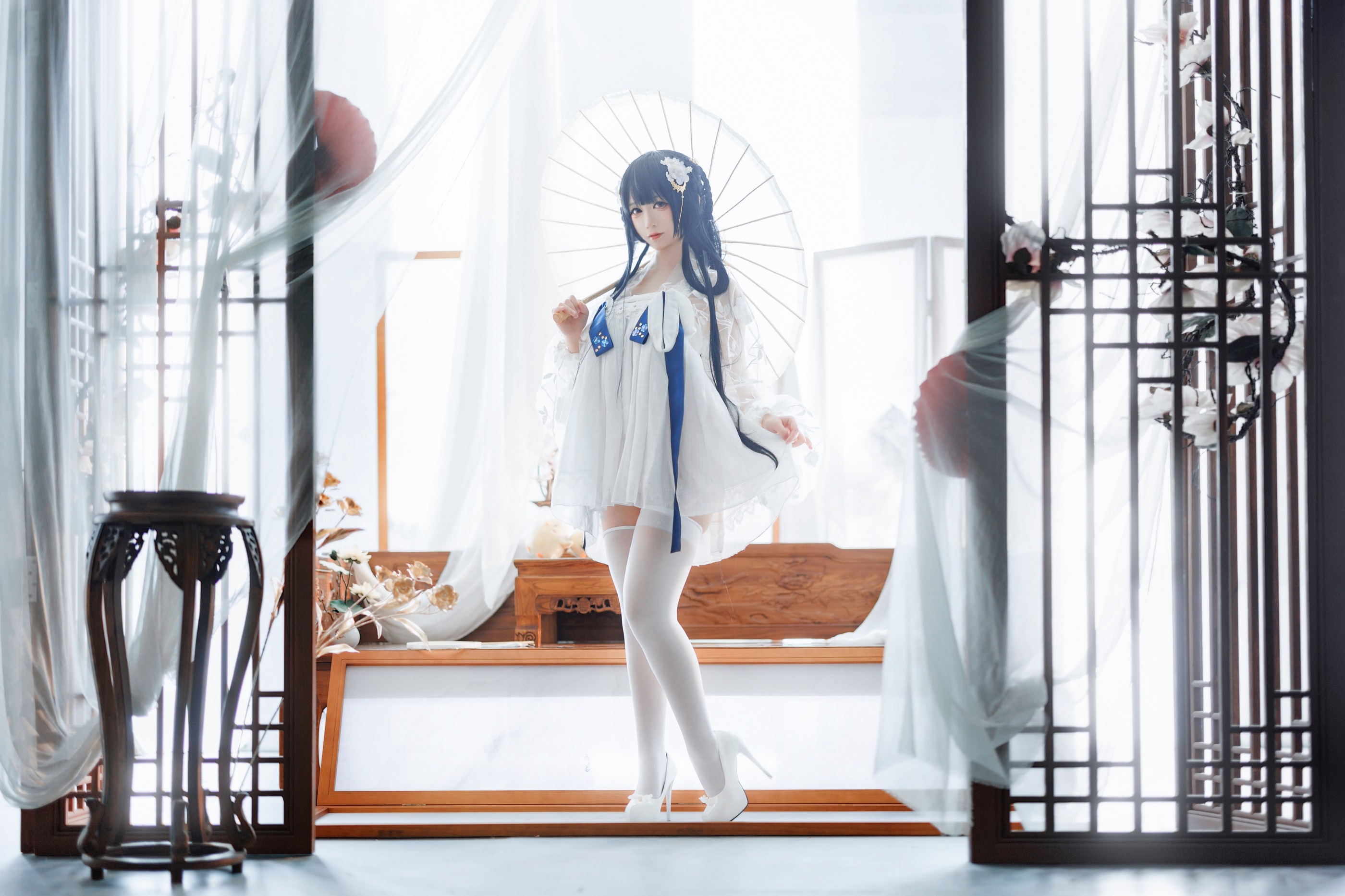 图片[1]-樱落酱w – NO.029 逸仙 膏发凝脂 [31P159MB]-XikXak